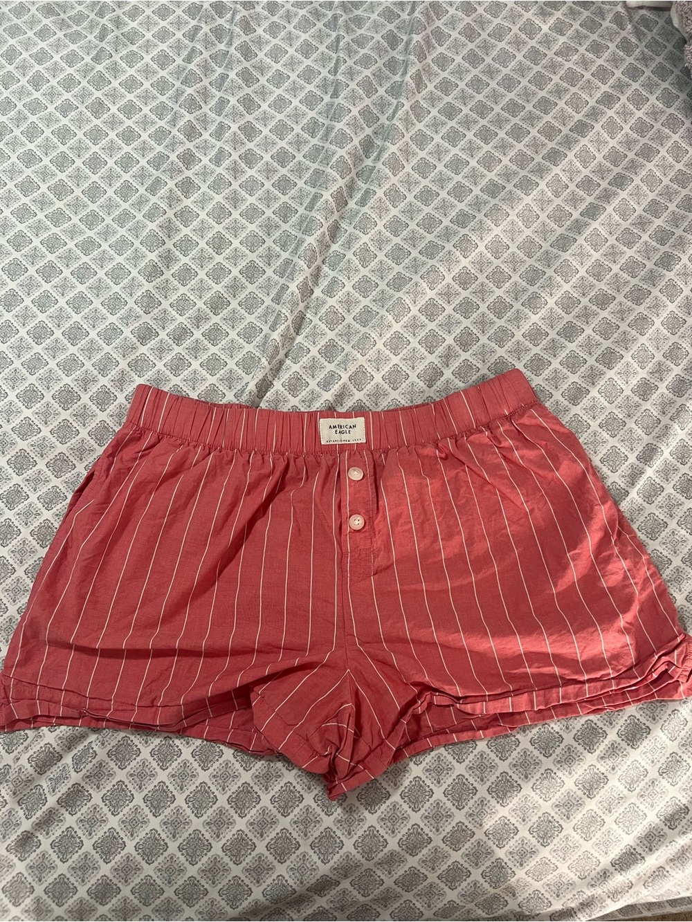 American Eagle Outfitters Striped Lounge Shorts